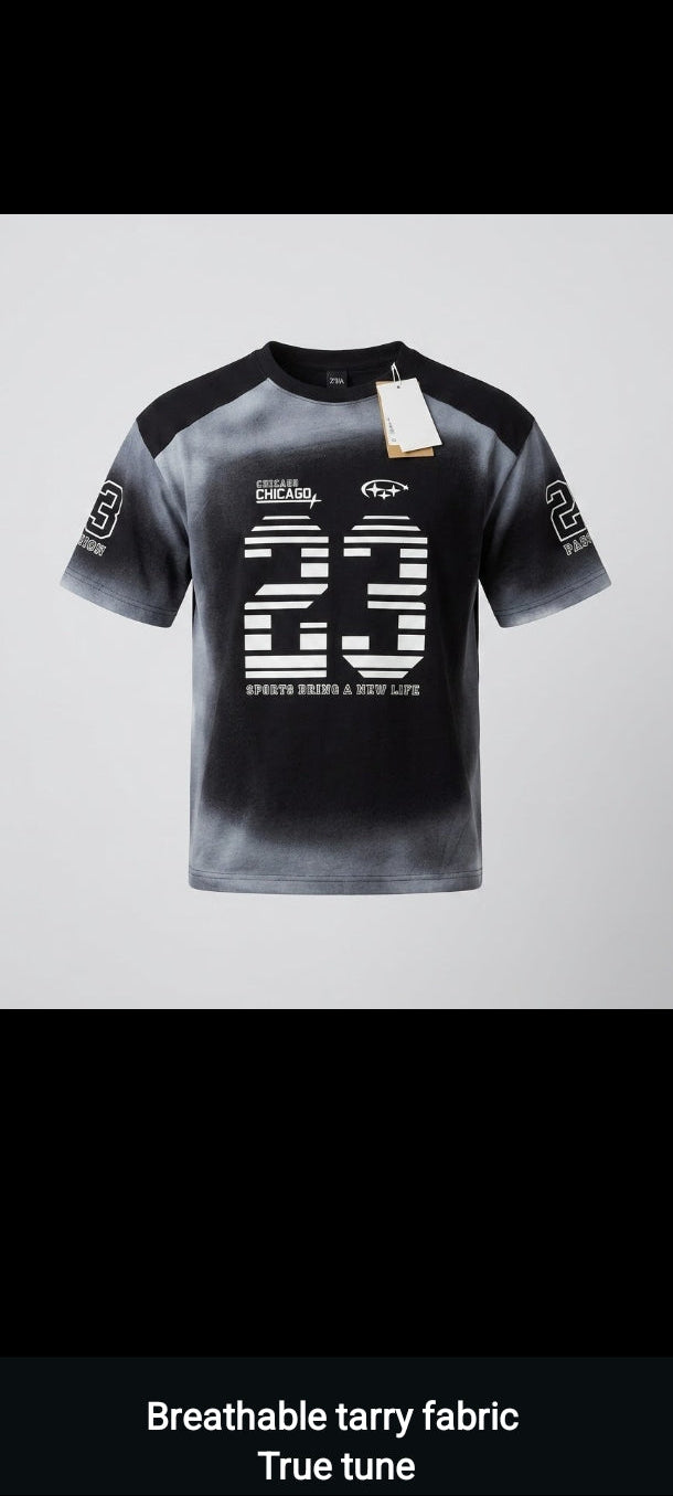 100% Premium Terry Cotton Printed Breathable Baggy DropShoulder T-shirts.